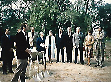 breaking ground